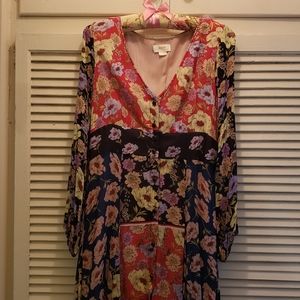 Anthropologie Maeve Gardenia Dress